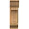 Ekena Millwork Imperial Traditional Rough Sawn Bracket w/ Offset Brace, Western Red Cedar, 8"W x 18"D x 26"H BKT0806X18X26IMP01RWR - alternate 2